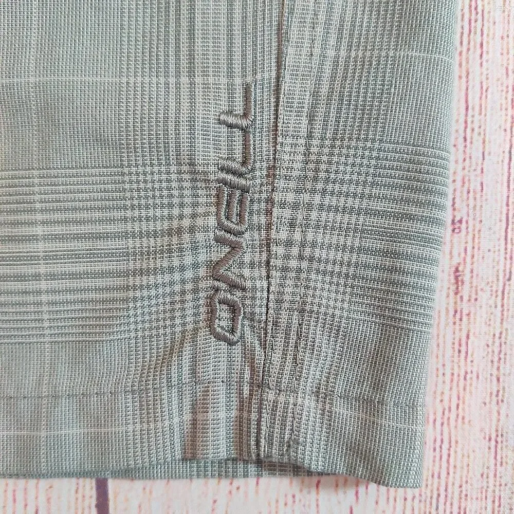 O'Neill plaid flat front chino shorts sz 30